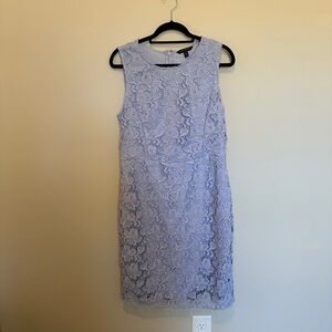 Banana Republic Lace Midi Dress - Lavender